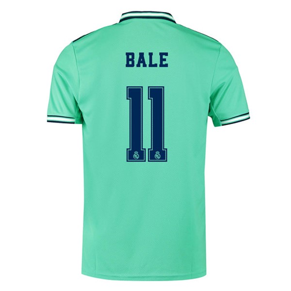 Camiseta Real Madrid NO.11 Bale 3ª 2019/20 Verde